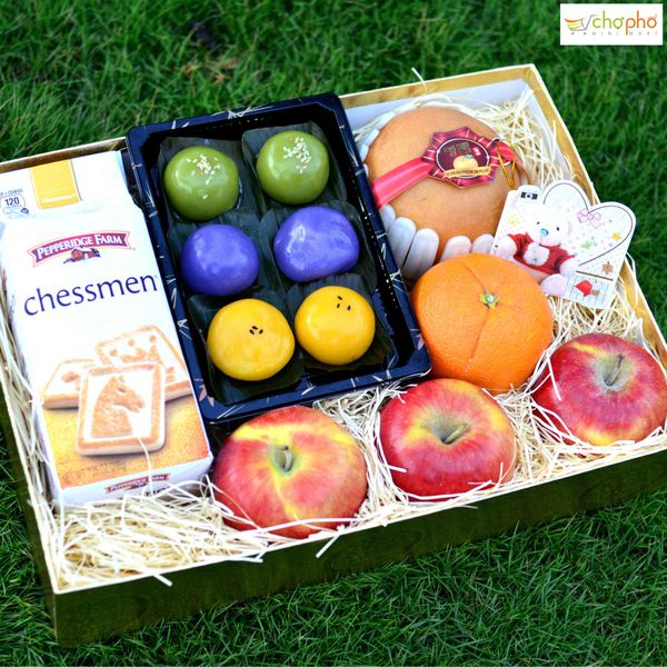 Giỏ quà trái cây - quà tặng Tết 2018 đầy ý nghĩa