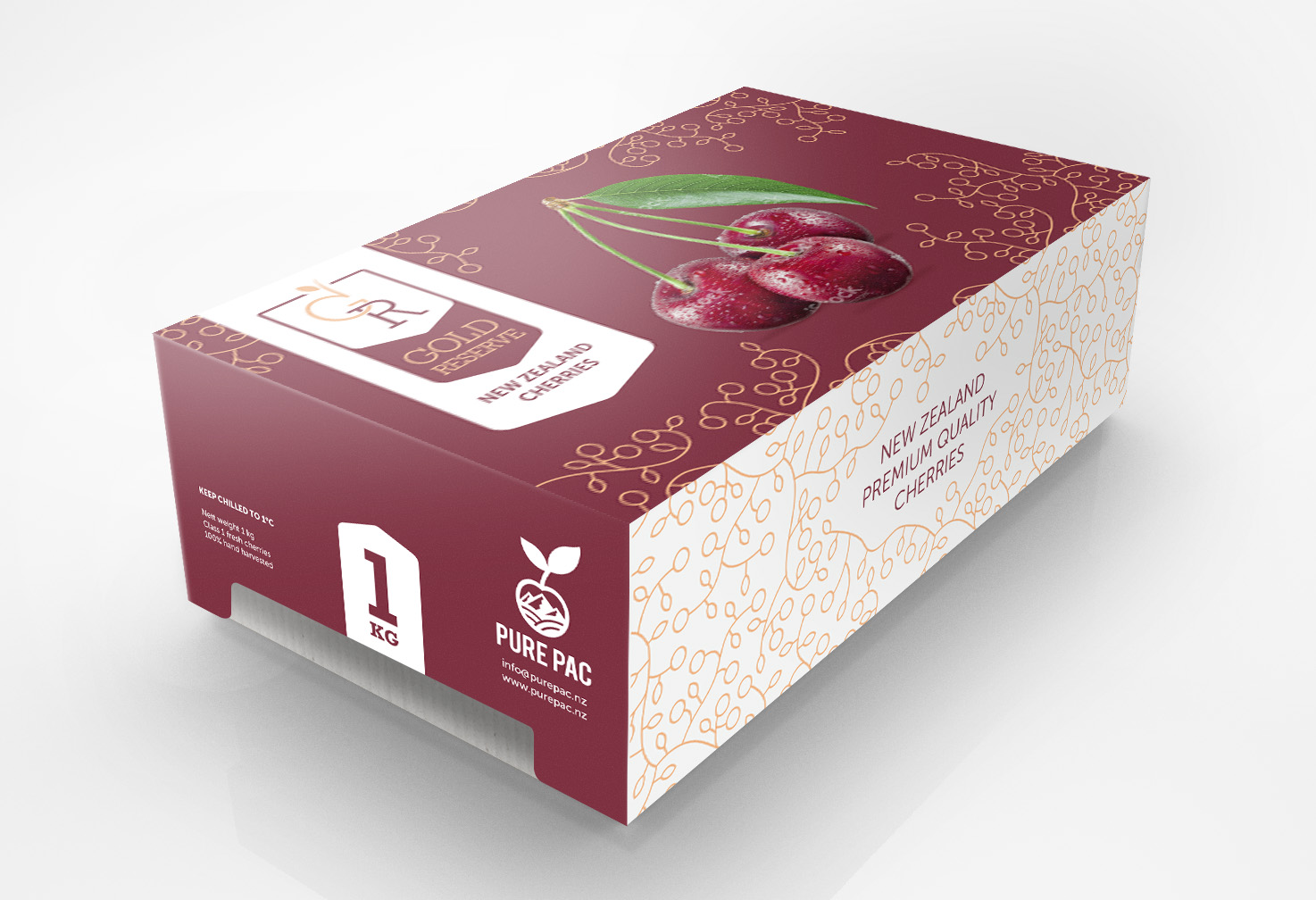 mùa cherry new Zealand với FruitOne