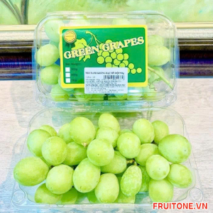 NHO XANH KHÔNG HẠT CHILE (HỘP 500g)