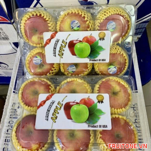 TÁO FUJI MỸ (Hộp 6 Trái)